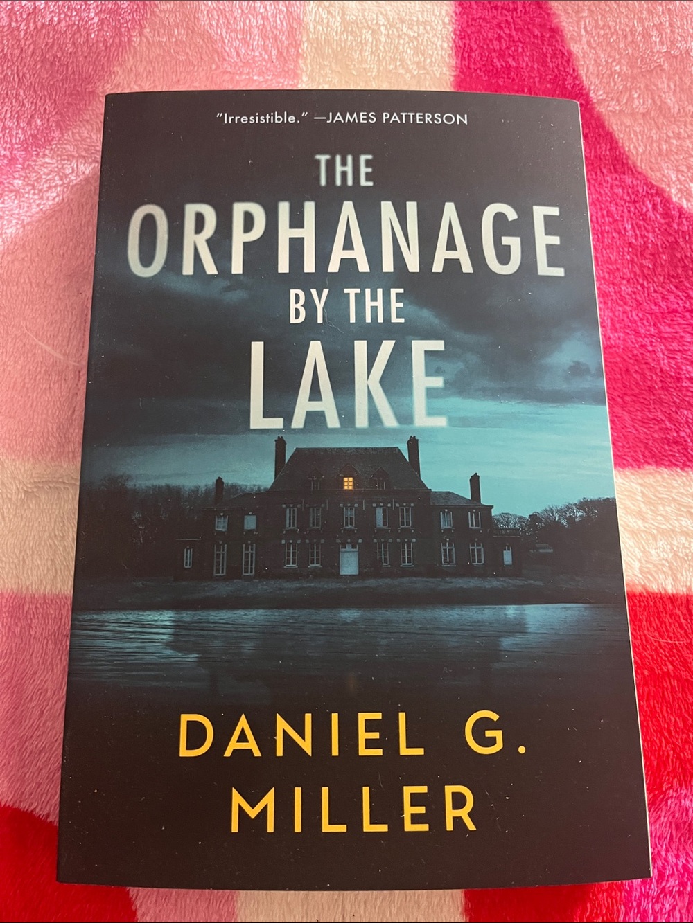 The Orphanage by the Lake by Daniel G. Miller - Dark Blue & Black Cover